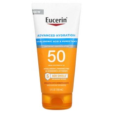 Eucerin 자외선 차단제 로션 SPF 50 무향 150ml(5fl oz), 150ml, 1개