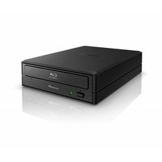 Pioneer 파이오니어 Win & Mac 대응 USB3.1 접속 5 인치 외장 블루레이 드라이브 BDR-X12JBK, 1개