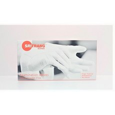 스리트랑 요식 청소 의료 검진 다용도 라텍스 글러브 100매, 3. S