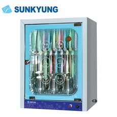 선경산업 칫솔소독기 칫솔40개 컵15개 자외선살균소독 열풍건조 보관 용이 (SK-UV36C)