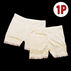 여성 여름 레깅스 말려올라가지않는 치마 속바지 살색