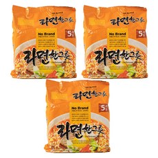 [퀴클리몰] 노브랜드 라면 한 그릇 얼큰하고 진한맛 575g