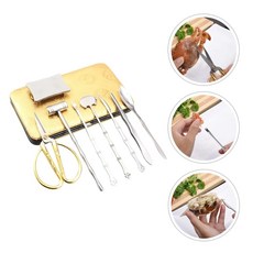 8pcs 해산물 먹기 도구 게 먹기 도구, 1개