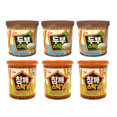 청우 참깨스틱 220g 3개 + 두부스틱 220g 3개 (총6개)