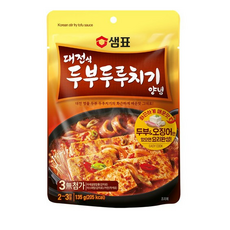 샘표 대전식 두부두루치기 양념, 10개, 135g