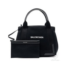 [발렌시아가] [BALENCIAGA] 네이비 카바스 스몰 쇼퍼백 339933-AQ38N-