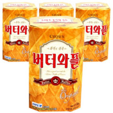 크라운제과 버터와플, 135g, 4개