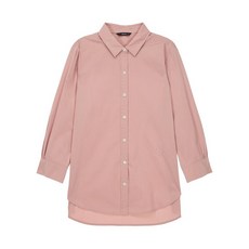 헤지스 여성 19FW 코랄 자수장식 면혼방 7부소매셔츠 HSSH9C602C1