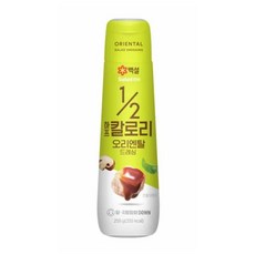 CJ 백설 하프칼로리 오리엔탈드레싱, 255g, 24개
