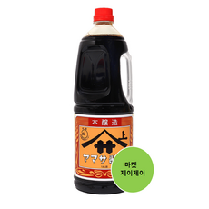 야마사 소이소스 /진간장/고이구찌, 1.8L, 6개