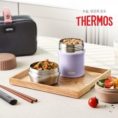 써모스 플+스 반반 보온도시락 TKLG-1000, 02 써모스 TKLG-1000-LV 스위트라벤더, 1개
