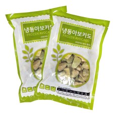 푸드야식품 푸드야 냉동 아보카도 다이스 500g 2봉, 2개