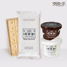 맛있는 최신상 백미당 우유 모나카 9개 + 컵아이스크림 7개, 없음, 1개, 135ml