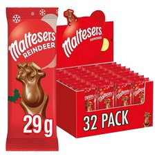 몰티져스 초콜릿 29g x 32팩 루돌프 모양 크리스마스 Maltesers Reindeer Christmas Chocolate