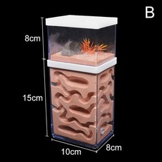 개미 관찰하기 개미집 관찰 앤트 하우스(대) 키우기 터널 여왕개미 키트 빌 새로운 큰 석고 농장 자연 생태 큰 둥지 곤충 성 작업장 애완 동물 집 집 먹이 영역, b, b