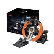 PXN V3 프로 게이밍 레이싱 휠 Volante PC 스티어링 게임 PS3 PS4 Xbox One 닌텐도 호환용 스위치 시리즈 X S용 180 °, WHITE, 1개, 1.WHITE