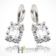 스퀘어큐빅귀걸이