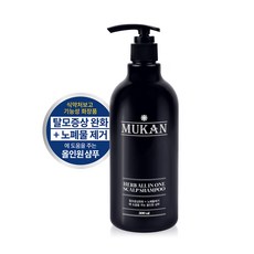 무칸 허브 올인원 두피 샴푸 허브향, 500ml, 1개