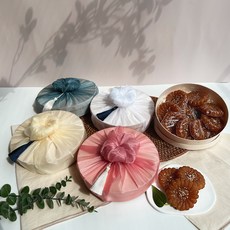 진심약과 전통 궁중 명인 수제 찹쌀 약과 장인 조청 약과맛집 한과 미니 선물세트, 30g, 9개, 정성 블루