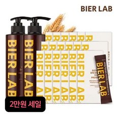 (2만원 )비어랩 맥주효모 프리미엄 18박스+샴푸 2통, 60g, 18개