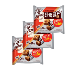 오리온 닥터유 단백질바 미니, 337.5g, 3개