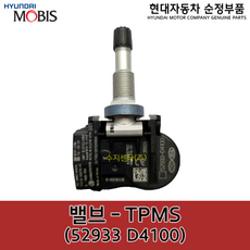 밸브 - TPMS / 52933D4100 / 52933 D4100 / 추가상품(옵션) : 너트－타이어 프레셔 / 52934D4100 / 52934 D4100 / 순정부품, 1개