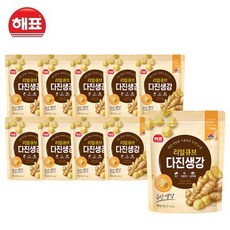 해표 리얼큐브 다진생강 23g, 10개