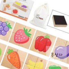자석퍼즐 과일 아동, 1개
