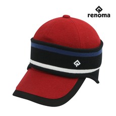 [레노마골프]20FW 남성 귀마개 세트 캡모자 RMACJ4805-501_G, D.RED