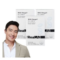 더리얼랩 MAG 오메가3 428mg x 60캡슐 3박스 3개월분, 3개, 60정