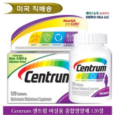 센트룸 포 우먼 멀티비타민, 1병, 112정