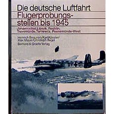 1945 년까지 비행 시험 센터-Johannisthal Lipezk Rechlin Travemünde Tarnewitz Peenemünde-West (, 단일옵션, 단일옵션