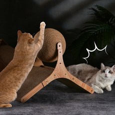  고양이 원형 공 스크래쳐 서클 대형 