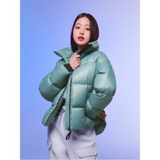아이더 (장원영 착용)정가 399000원 에어본 로브 여성 구스 숏 다운 자켓 귀엽고 따뜻함 DWW22547 215362