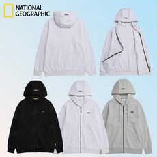 내셔널지오그래픽 후드집업 남여공용 후드점퍼 캐주얼 풀집업