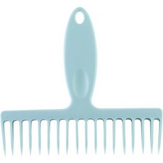 빗자루 제모 빗 청소용 헤어 클리닝 도구 손잡이가 달린 침실 및 욕실 배수구의 머리카락을 청소하는 데 사용되는 걸이 구멍 파란색