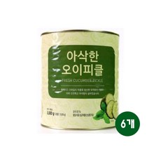 [무료배송][신세계]아삭한오이피클3kg x 6개, 3kg