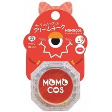 BW (뷰티 월드) 모모코스 크림 치크 & 립 MMC 507 패리티 오렌지 (2.8g), 1, 단일상품