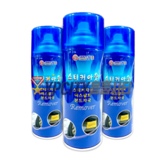 코머스켐 스티커제거제 스티커아웃 450ml 5개 본드 자국 타르 껌 얼룩 제거제