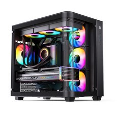 존스보 JONSBO TK-3 BTF 컴퓨터 PC 케이스 (블랙)