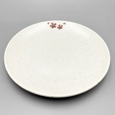 굿다이닝 동백 원형 접시, G-0213, 1개