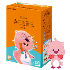 맥심 슈프림골드100T 잔망루피 키링