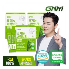 [GNM자연의품격] [국산 100%] 유기농 새싹보리 분말 가루 스틱 3박스 / 보리새싹, 30g, 3개