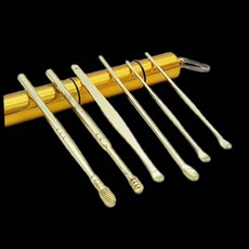 고급 귀이개 세트 메탈 6종 귀파개 선물세트 골드 귀파게 93000EA