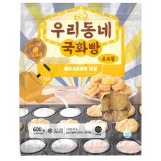 굿프랜즈 우리동네 슈크림 국화빵 600g, 1개