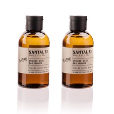 le labo santal 33 샤워 젤 로트 각 3oz 병 2 개. 총 6oz, ONE SIZE