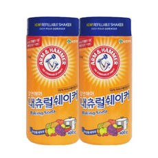 암앤해머 내츄럴 쉐이커 베이킹소다, 400g, 2개 - 소다