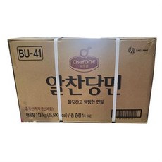 대상 쉐프원 알찬당면 14kg 무배 잡채 떡볶이 찜닭 사리 업소용 식당용 대용량