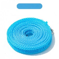 두꺼운 빨랫줄 실내 야외 펀치 시원한 방풍 비 슬립 건조 옷 로프 퀼트 유물, 2) blue - 5 Meters, 1개