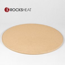 베이킹 스톤 피자 빵판 그릴 슬레이트 도우 팬 13인치, 1개, 340x11mm/13.4인치 홈 노란색